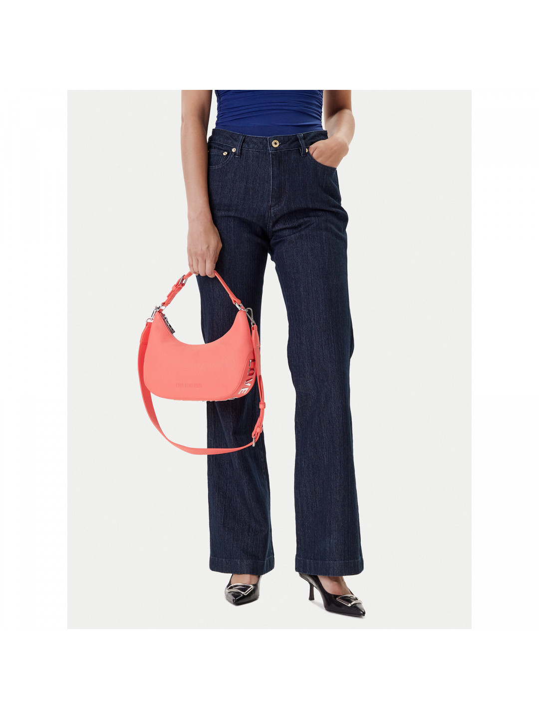 Kabelka LOVE MOSCHINO JC4018PP1MLT0464 Korálová